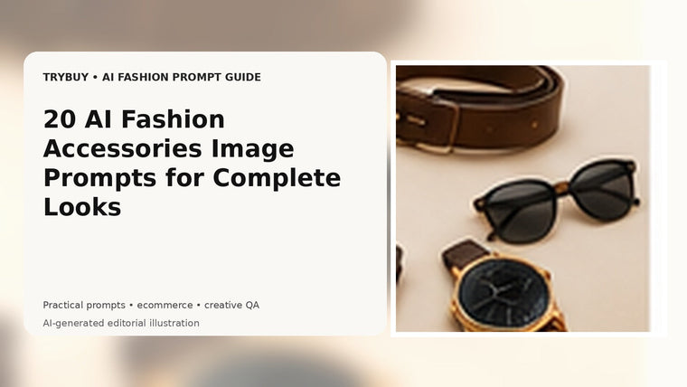 20 AI Fashion Accessories Image Prompts for Complete Looks