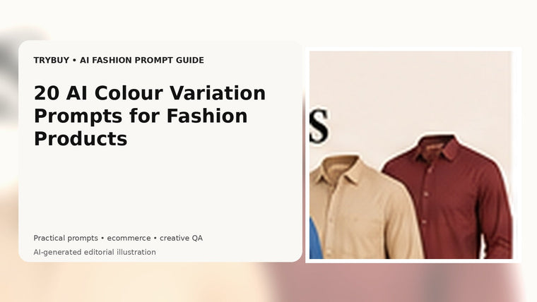 20 AI Colour Variation Prompts for Fashion Products