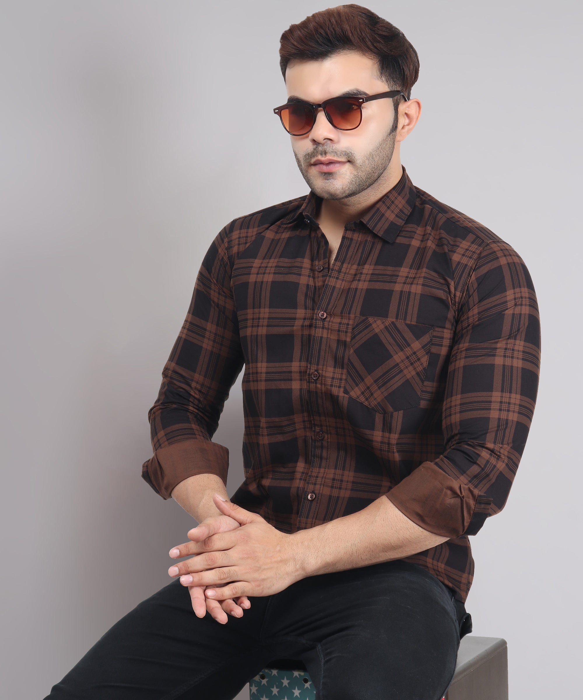 Decoding the Elegance: A Close Examination of the Timeless Brown Shirt