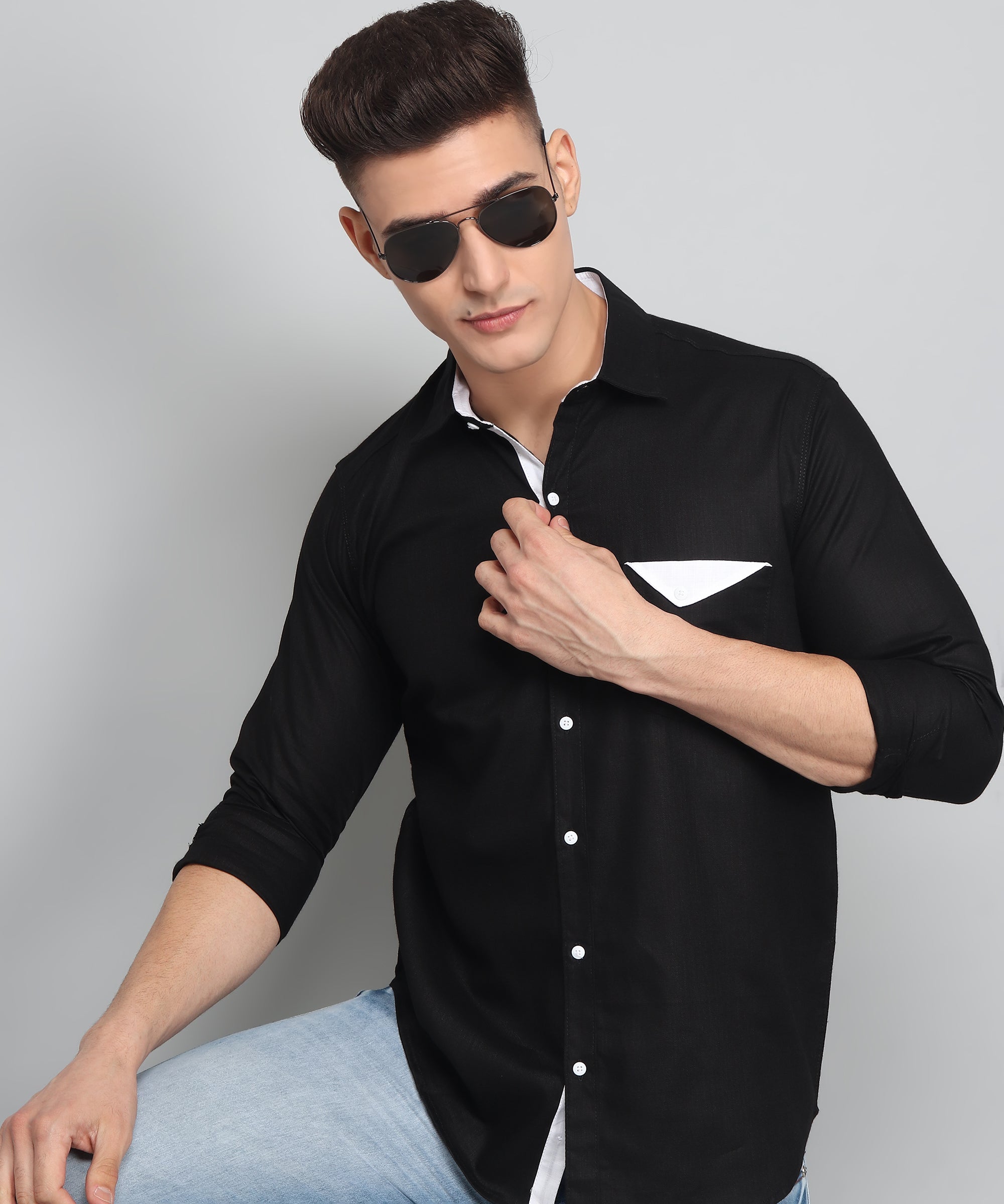 Casual Sophistication: Embracing Effortless Style with Poplin Cotton Fabric Shirts