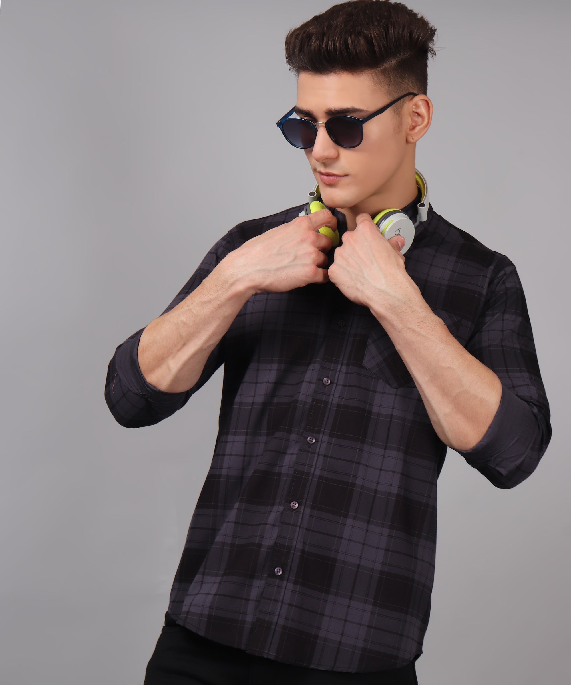 Checkmate: The Enduring Charm of Checked Cotton Shirts in Modern Fashion