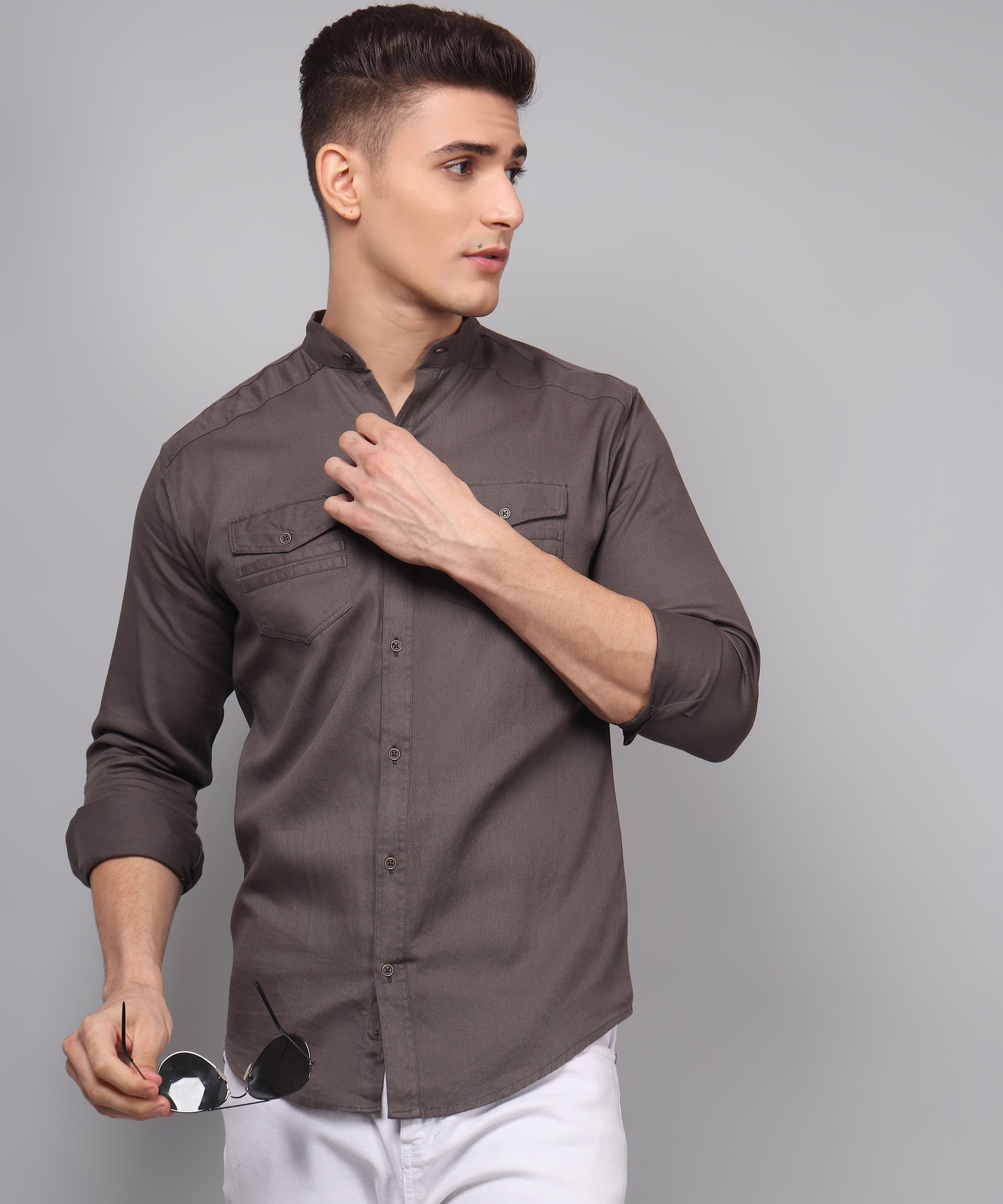 Timeless Sophistication: Mastering Men's Fashion with Dark Grey