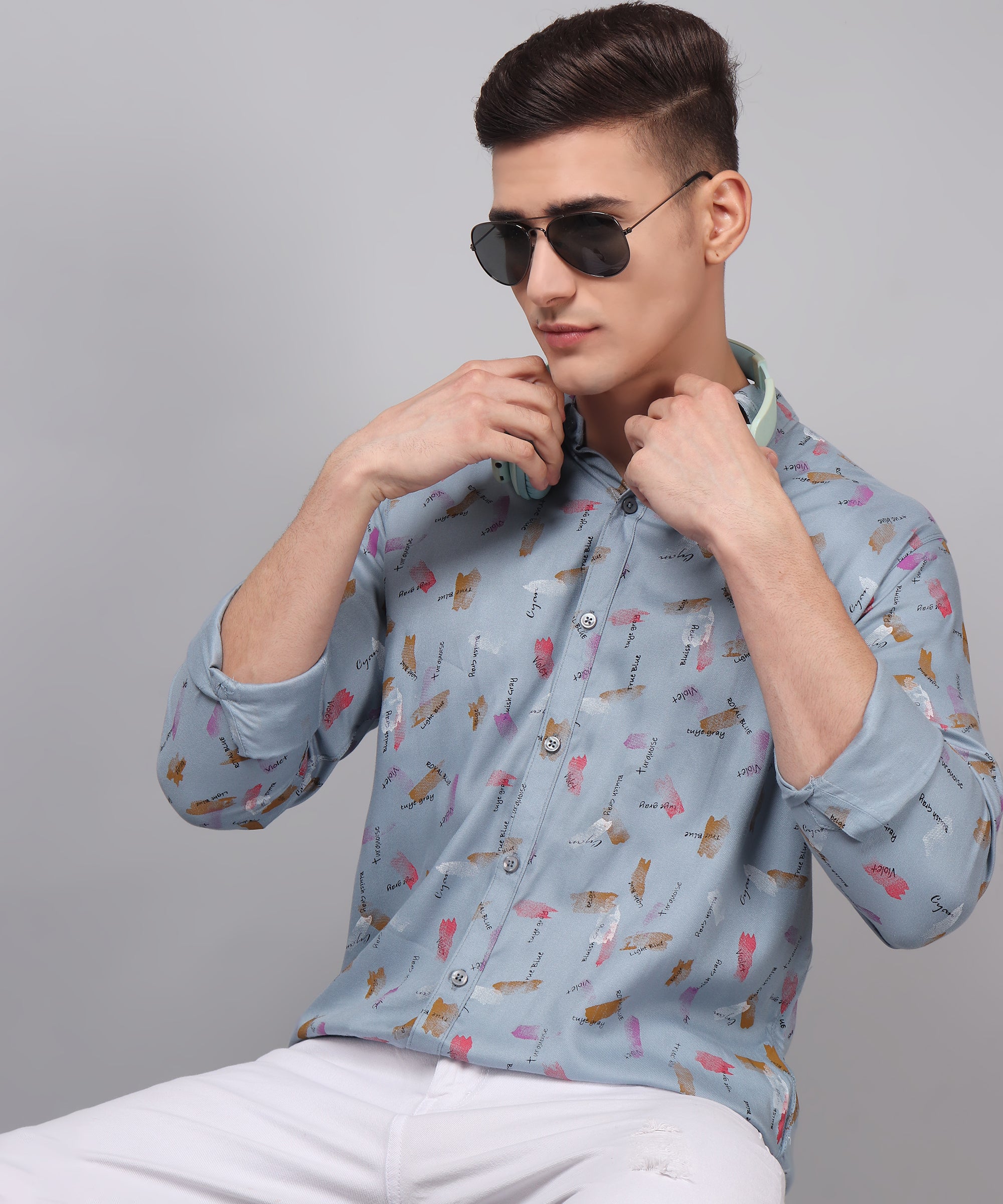 Casual Sophistication: The Timeless Appeal of Oxford Cotton Printed Shirts