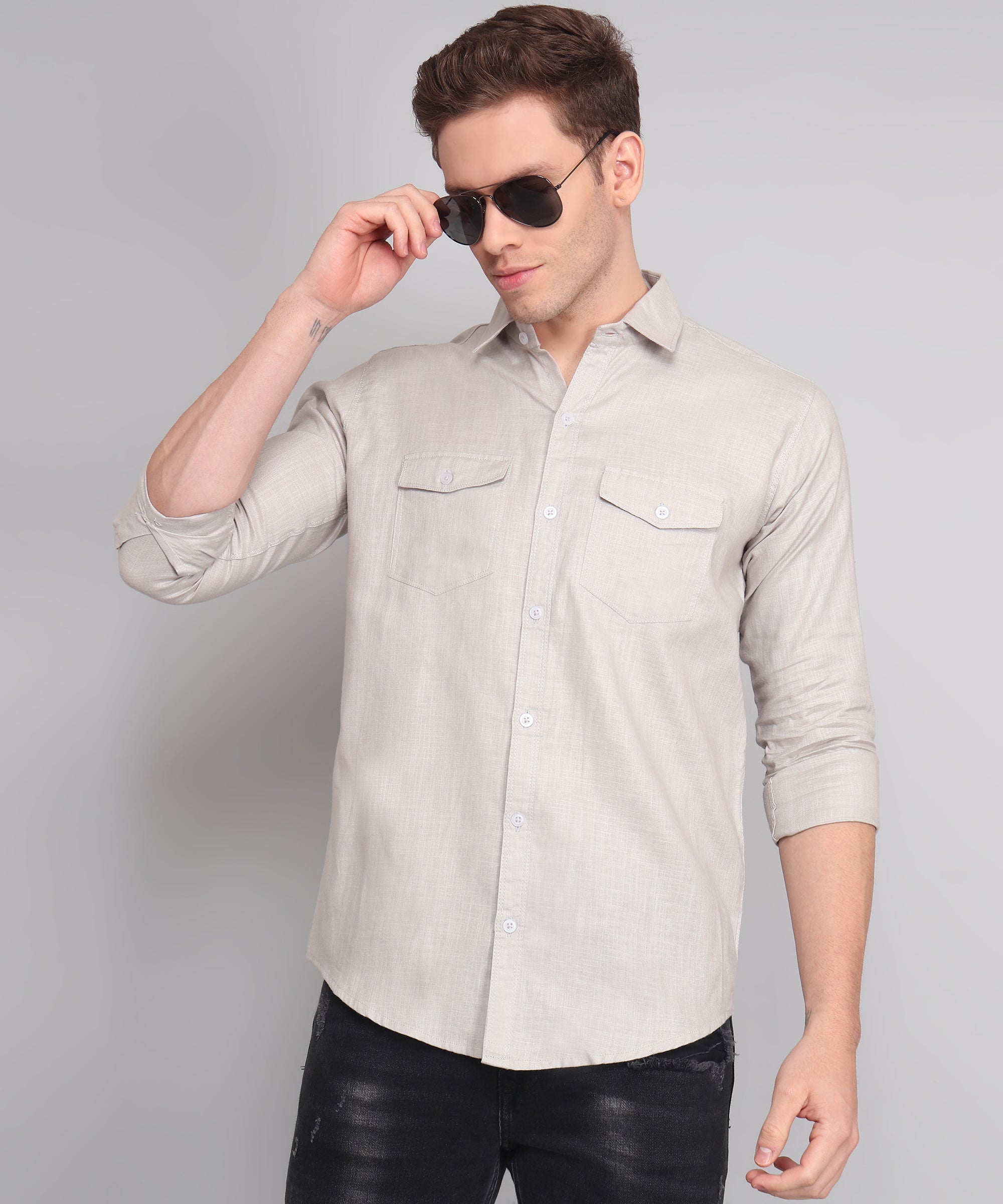 Style Evolution: Embracing the Double Pocket Trend in Men's Shirts Takes India by Storm