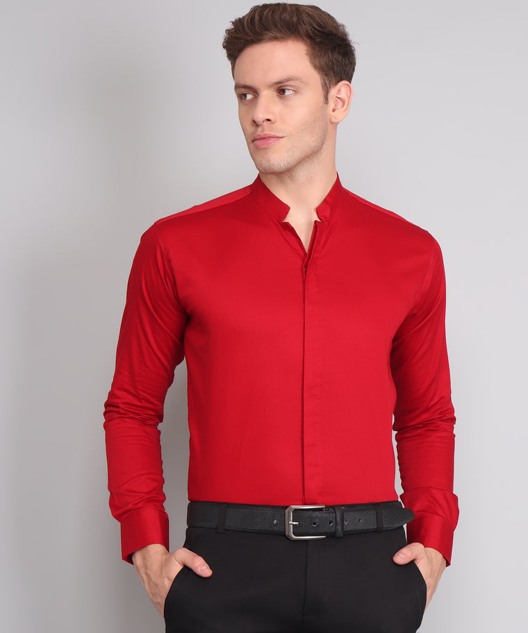 Collar Couture: Unveiling the Elegance of Cut Collar Cotton Shirts