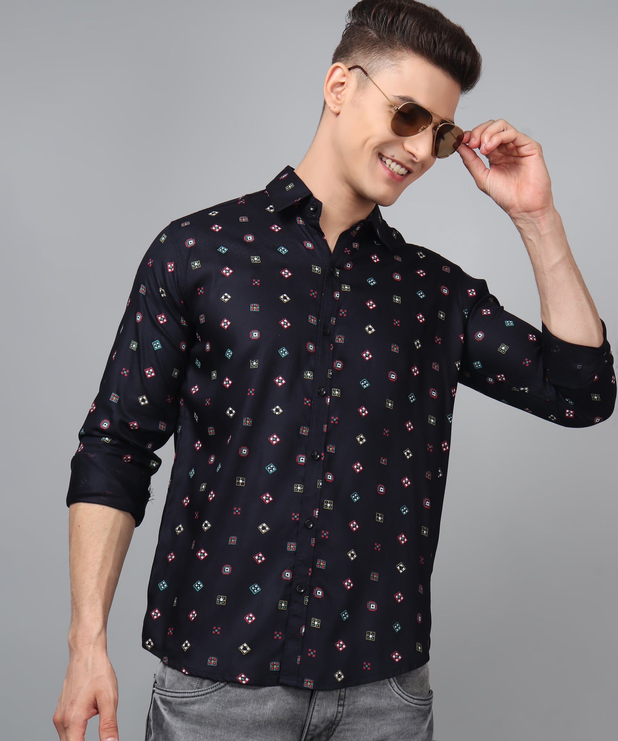 Beyond Boundaries: The Comfort Revolution of Stretchy Fabric Printed Shirts