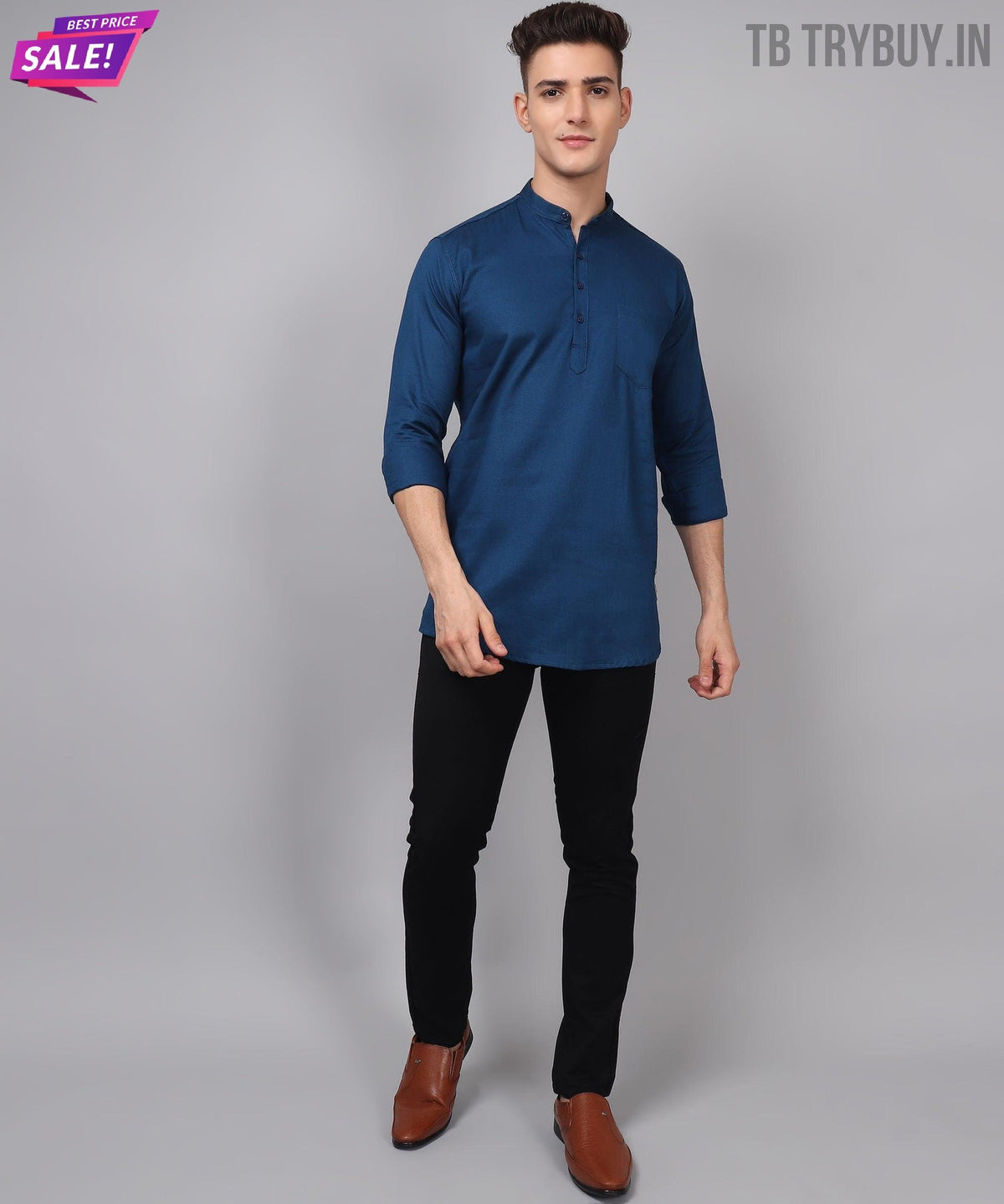 AI fashion ecommerce workflow for men's clothing and online shopping in India