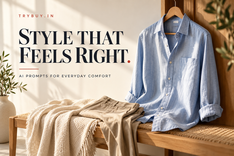 Comfort-First Fashion: 5 AI Prompts for Clothes You Enjoy Wearing