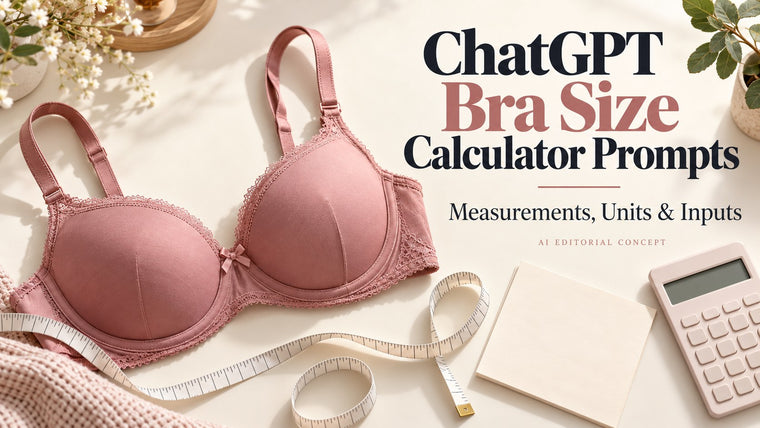 ChatGPT Bra Size Calculator Prompts: 8 Input and Unit Checks