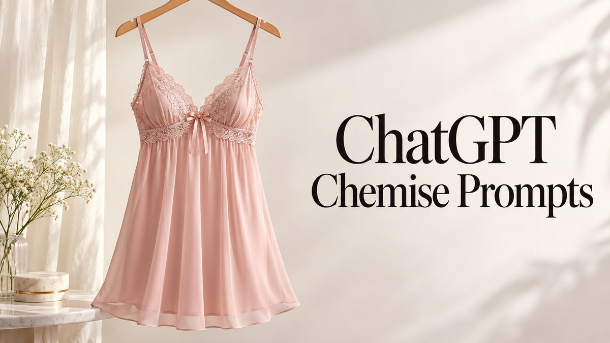 AI-generated editorial concept of chemise, headed ChatGPT Chemise Prompts.