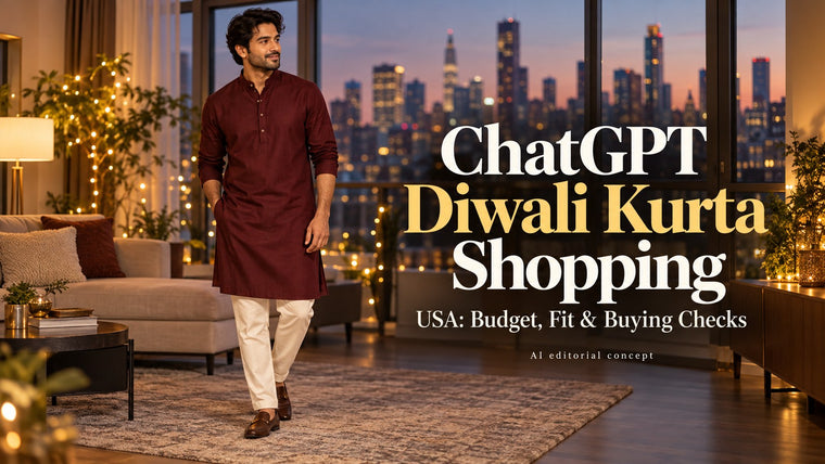 ChatGPT Diwali Kurta Shopping Prompts for Indians in the USA