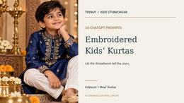 10 ChatGPT prompt for ricamato bambini’ kurta Photos