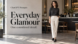 ChatGPT Everyday-Glamour Prompts: Make a Simple Outfit Feel Considered