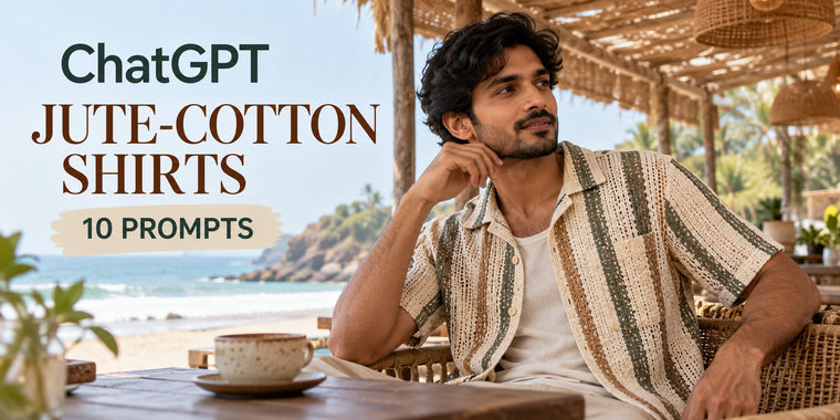 ChatGPT Prompts: Jute-Cotton Crochet Shirt Labels