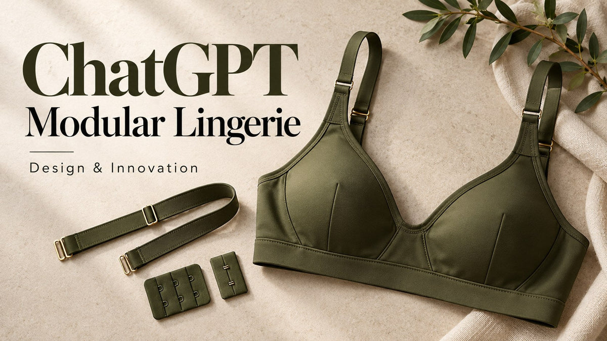 ChatGPT — Modular Lingerie. AI-generated editorial concept, not actual inventory or performance evidence.