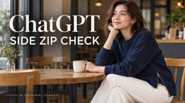 ChatGPT Side-Zip Sweatshirt Prompts: Check the Opening in a Seated Outfit
