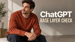 ChatGPT Sweatshirt Base-Layer Prompts: Compare Necklines and Sleeve Bunching