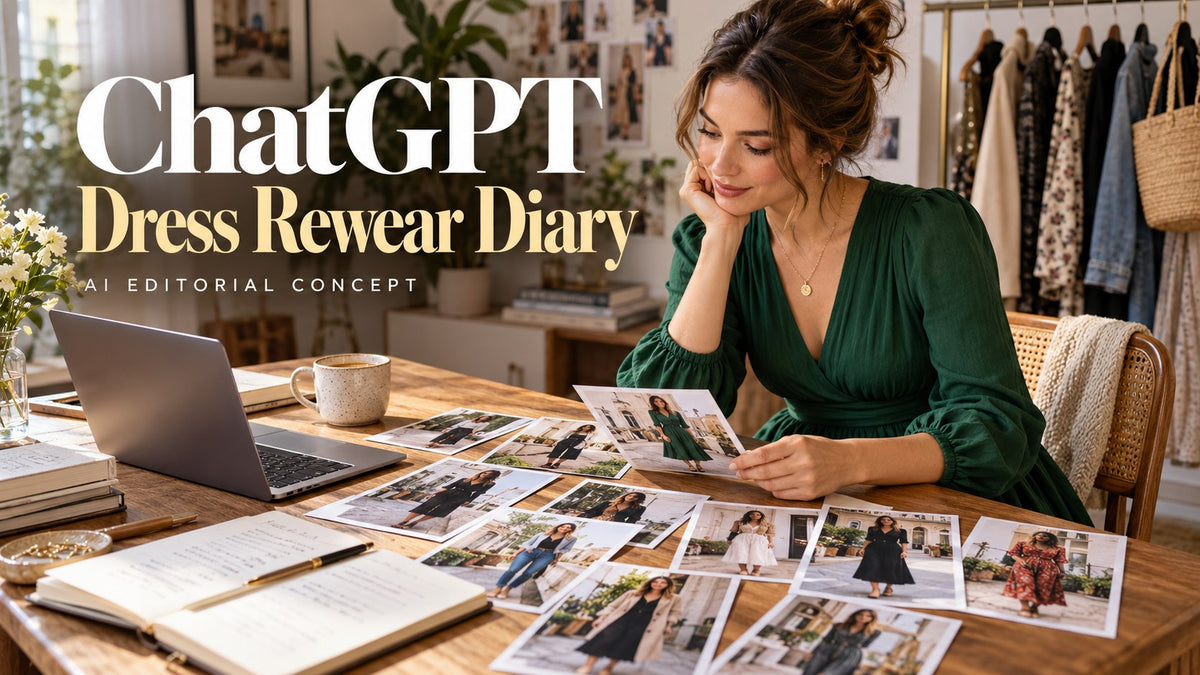 ChatGPT Women’s Dress Rewear Photo Diary Prompts – TryBuy®