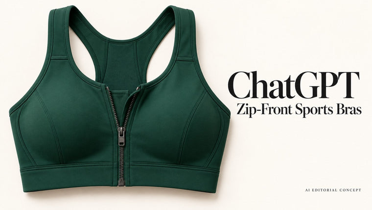 ChatGPT Prompts for Zip-Front Sports Bras: Guards, Zips and Opening Views