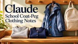Claude: Boys’ School Coat-Peg Clothing Notes Without Personal Data