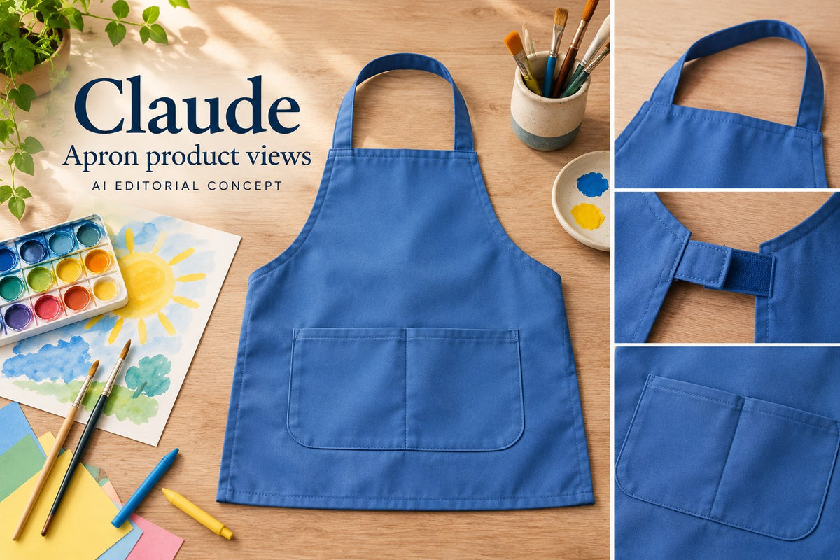Claude — Apron product views — AI-generated editorial concept