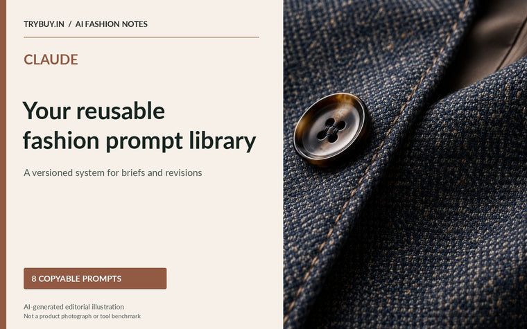 Claude Prompts for Building a Reusable Fashion Prompt Library
