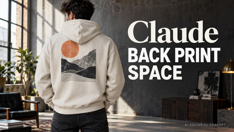 Claude Hoodie Back-प्रिंट Briefs: Keep Artwork Off the Hood Fold