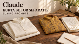 Claude prompts: kurta conjunto or Separate