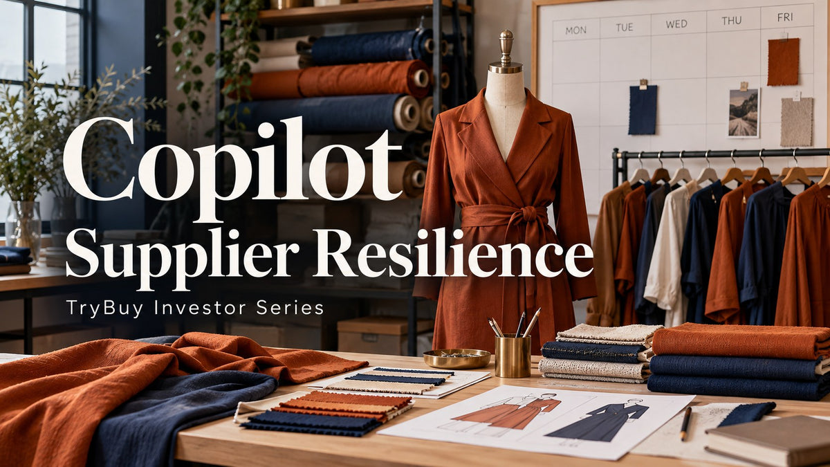 Copilot — Supplier Resilience. AI-generated editorial concept; not a catalogue photograph.