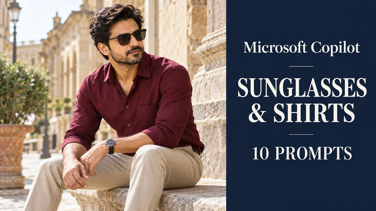 Copilot Prompts: Sunglasses and Shirts