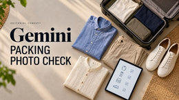 Gemini Shirt Packing Prompts: Reconcile a Photograph With a Written Inventory