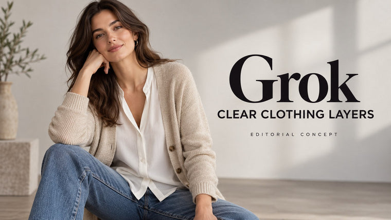 Grok Women’s Layering Image Prompts: Clarify Which Garment Belongs on Top