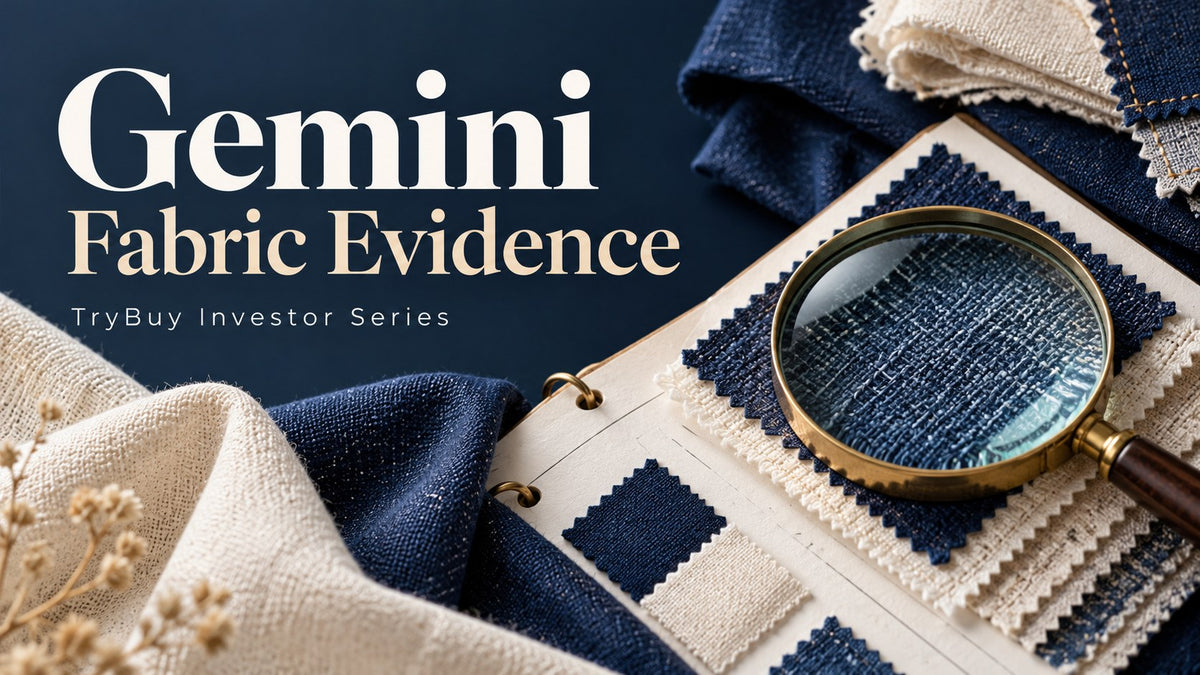 Gemini — Fabric Evidence. AI-generated editorial concept; not a catalogue photograph.