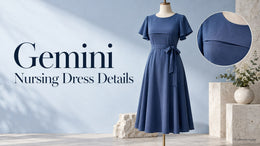 Gemini Nursing Dress Photo Prompts: Show the Access Details Clearly