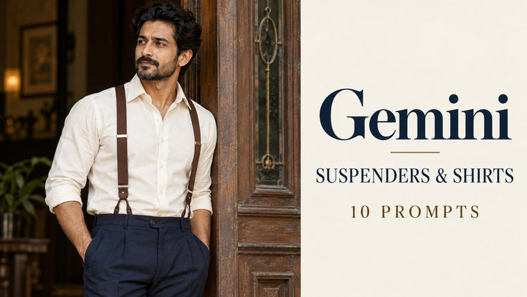 Gemini Prompts: Suspenders and Shirts