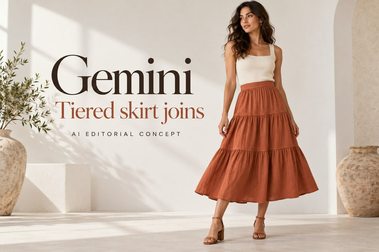 Gemini Tiered-Skirt Seam and Gather Prompts