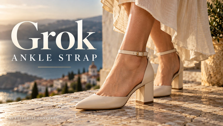 Grok Ankle-Strap Shoe Prompts: Keep the Strap Around the Ankle