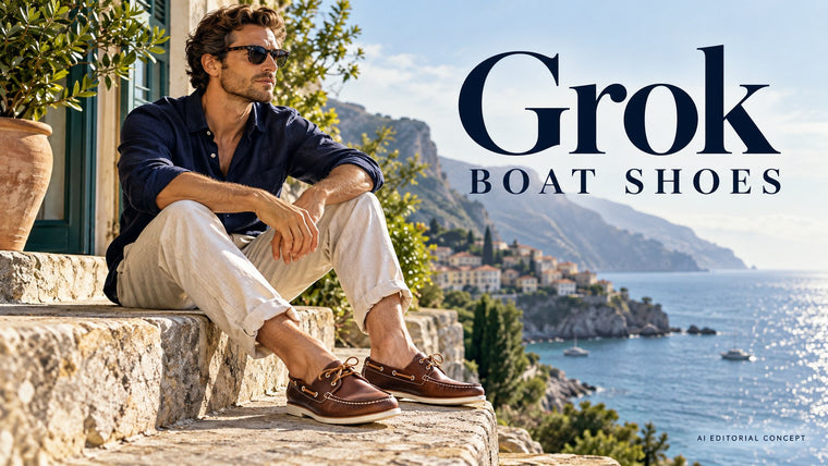 Grok Boat-Shoe Outfit Prompts: Keep the Laces and Deck-Style Upper Clear