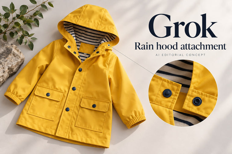 Grok Children’s Detachable Rain-Hood Prompts