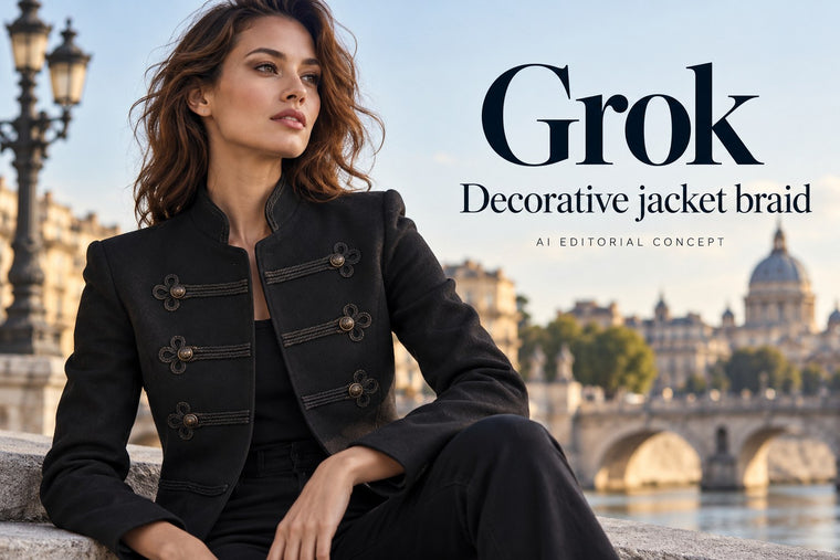 Grok Civilian Braided-Jacket Detail Prompts