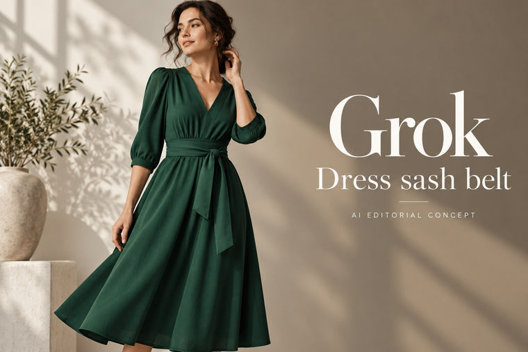 Grok Dress Sash-Belt Route Prompts