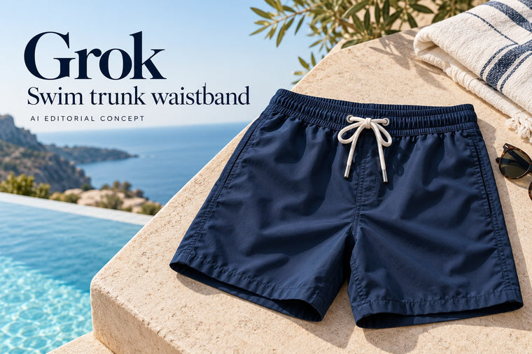 Grok Men’s Swim-Trunk Waistband Prompts