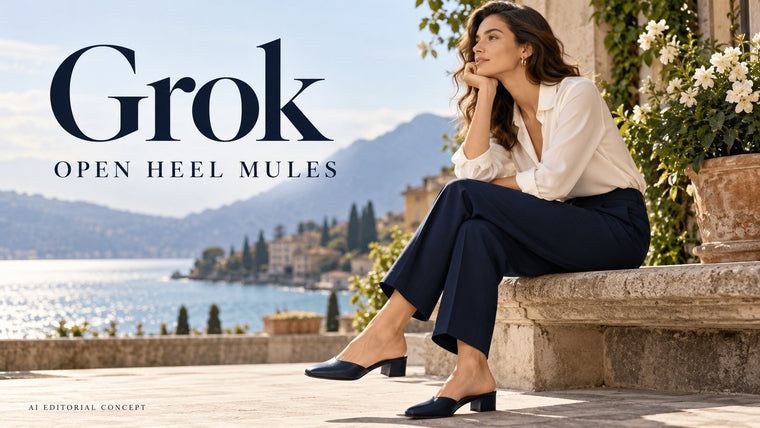 Grok Mule and Trouser Prompts: Show the Open Heel Without Invented Straps