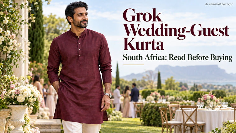 Grok Wedding-Guest Kurta Buying Prompts for Indians in South Africa