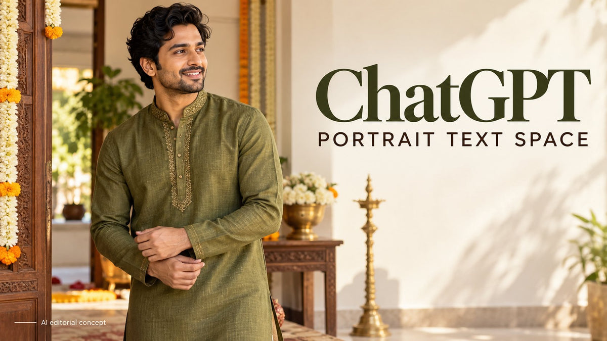 ChatGPT — PORTRIAT TEXT SPACE. IA-generated editorial concept, not a TryBuy product photograph.