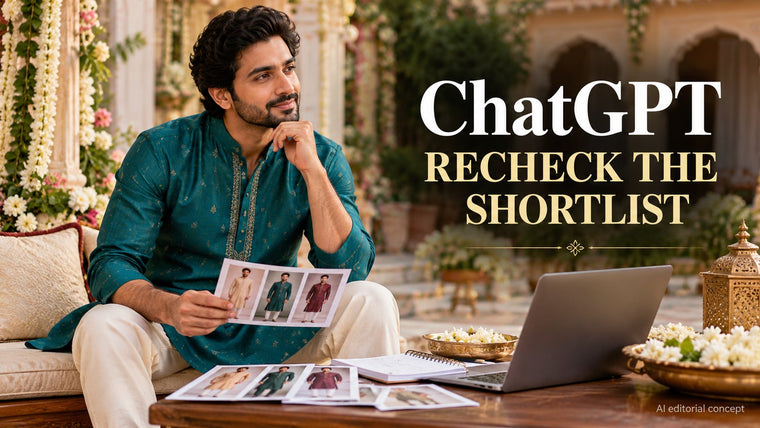 ChatGPT Wedding Kurta Prompts: A Wedding Kurta Shortlist Saved Last Month: Recheck the Facts That Can Change