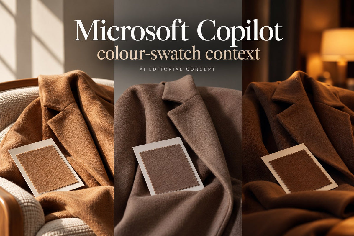 Microsoft Copilot — colour-swatch context — AI-generated editorial concept