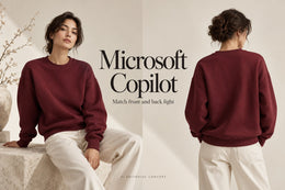 Microsoft Copilot Fashion Front-and-Back claroing Match Prompts