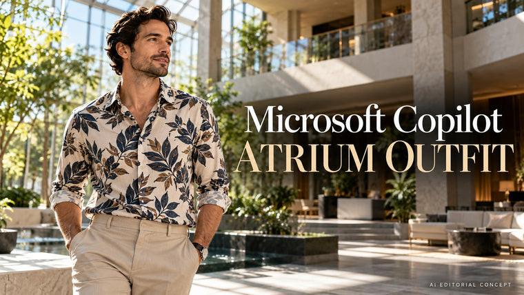 Microsoft Copilot Indoor Atrium Fashion Prompts: Build a Bright Setting Without Losing the Outfit