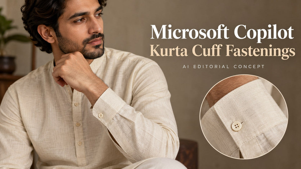 Microsoft Copilot — Kurta Cuff Fastenings — AI-generated editorial concept
